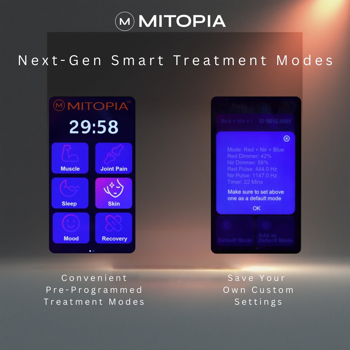 Mitopia Radiance Pro 1500W Advanced Red Light Therapy Panel with IR, NIR