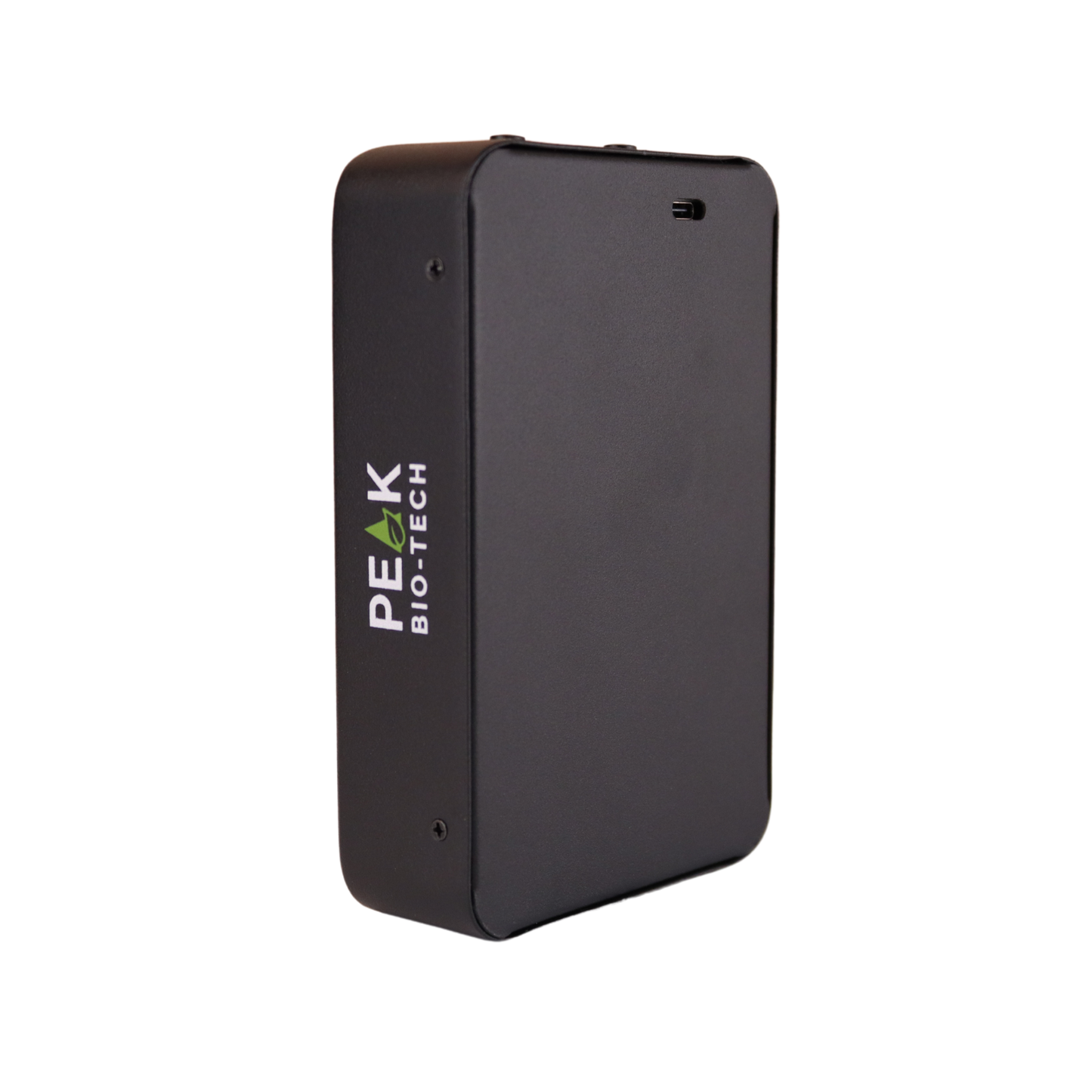 Rear view of the Peak Bio-Tech Peak Mini 60W portable clinical-grade red light therapy panel with NIR and IR LEDs, for affordable, targeted treatments.