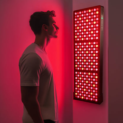 Mitopia Radiance 1500W Red Light Therapy – Full Body IR & NIR Panel - Black