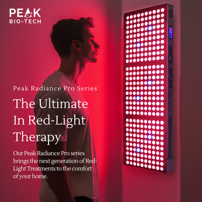 Mitopia Radiance Pro 1500W Advanced Red Light Therapy Panel with IR, NIR