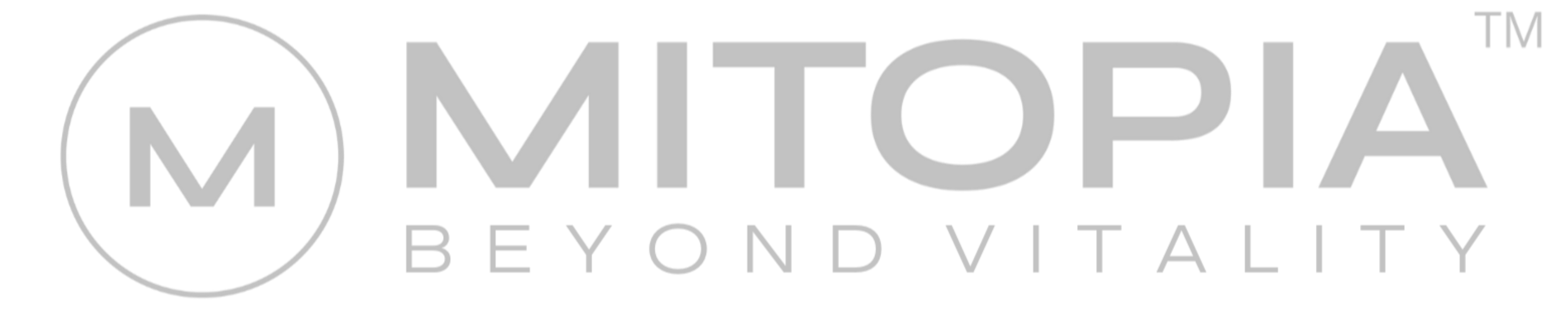 Mitopia Mitochondria Utopia Beyond vitality logo